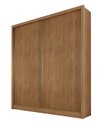 Ver imagem 2 de Guarda Roupa Solteiro 2 Portas 3 Gavetas - Toledo-cumaru - Móveis Novo Horizonte