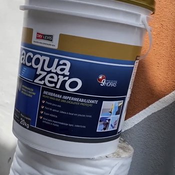 Manta Elástica Impermeabilizante Acrílica Acqua Zero 4kg Branco - 6
