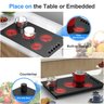 Vbgk Cooktop Elétrico 36 Polegadas 8000w com 5 Queimadores e Trava de Segurança - 4