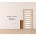 Ver imagem 3 de Painel Ripado Compacto 01 Unid. 90x25cm Larg. Talatto Painéis Imbuia