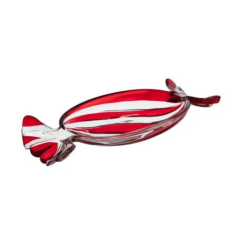 Centro de Mesa Home Style Bala Holiday Stripes 35 X 14 Cm