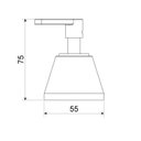 Ver imagem 2 de Kit 3 Acabamentos para Registro Meber C 18 1/2", 3/4" e 1"