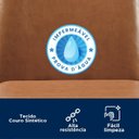 Ver imagem 7 de Kit 2 Banquetas Madeira Maciça Couro Sintético Napoles