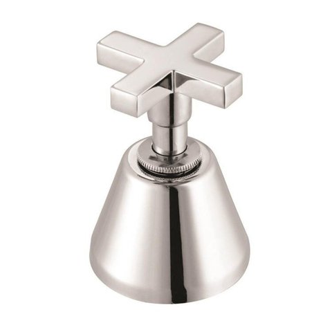 Kit 3 Acabamentos para Registro Nya C22 1.1/4'', 1.1/2'' Meber Materias Cinza/Cromado