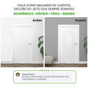 Ver imagem 5 de Roda Meio Boiserie Kit Cortado 60x140 40x120 Autocolante bsriep08