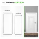 Ver imagem 2 de Roda Meio Boiserie Kit Cortado 60x140 40x120 Autocolante bsriep08