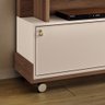 Estante Home Theater Bold Castanho/off White para Tv até 65” - Hb Móveis - 4