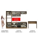 Ver imagem 7 de Cozinha 315002 com Armário, Balcão e Bancada Rustic/preto