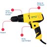 Parafusadeira Elétrica Mpe-280w 3/8'' 10mm 220v 60hz Menegotti Velocidade Variável e Reversível - 2