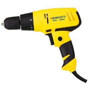 Parafusadeira Elétrica Mpe-280w 3/8'' 10mm 220v 60hz Menegotti Velocidade Variável e Reversível