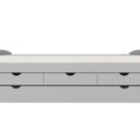 Ver imagem 4 de Bicama Solteiro 3 Gavetas em Madeira Maciça Ulli Cinza/Cool Grey