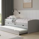 Ver imagem 1 de Bicama Solteiro 3 Gavetas em Madeira Maciça Ulli