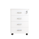 Ver imagem 3 de Gaveteiro Volante com 4 Gavetas para Escritório ou Home Office