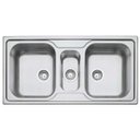 Ver imagem 1 de Cuba de Sobrepor para Cozinha Tramontina Marea 2.5C 34 sem Furo para Torneira