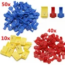 Ver imagem 2 de Kit 100 Conector Elétrico Derivação Emenda Cabo Fios Taplink