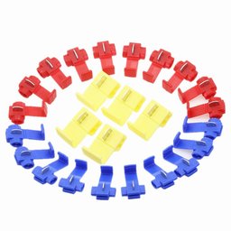 Kit 100 Conector Elétrico Derivação Emenda Cabo Fios Taplink - 4