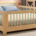 Ver imagem 5 de Cama Infantil Casal Montessoriano Wave com Rattan Casatema MadeiraOriginals