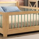Ver imagem 5 de Cama Infantil Casal Montessoriano Wave com Rattan Casatema MadeiraOriginals