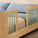 Ver imagem 7 de Cama Infantil Casal Montessoriano Wave com Rattan Casatema MadeiraOriginals