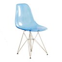 Ver imagem 6 de Kit 4 cadeiras Eames Eiffel DKR com base de metal cromado Incolor