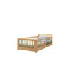 Cama Infantil Solteiro Montessoriano Wave com Rattan Casatema MadeiraOriginals - 10