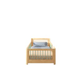 Cama Infantil Solteiro Montessoriano Wave com Rattan Casatema - 9