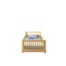 Cama Infantil Solteiro Montessoriano Wave com Rattan Casatema MadeiraOriginals - 9
