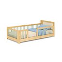 Ver imagem 2 de Cama Infantil Solteiro Montessoriano Wave com Rattan Casatema MadeiraOriginals Bege/Marrom/Verde
