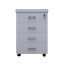 Ver imagem 6 de Gaveteiro Volante com 4 Gavetas para Escritório ou Home Office