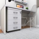 Ver imagem 2 de Gaveteiro Volante com 4 Gavetas para Escritório ou Home Office