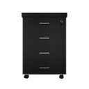 Ver imagem 6 de Gaveteiro Volante com 4 Gavetas para Escritório ou Home Office