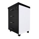 Ver imagem 7 de Gaveteiro Volante com 4 Gavetas para Escritório ou Home Office