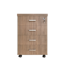 Ver imagem 3 de Gaveteiro Volante com 4 Gavetas para Escritório ou Home Office