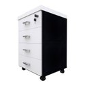 Ver imagem 7 de Gaveteiro Volante com 4 Gavetas para Escritório ou Home Office