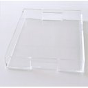 Ver imagem 5 de Bandeja De Acrílico 8mm Transparente Com Alça Normal
