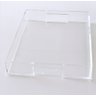 Bandeja De Acrílico 8mm Transparente Com Alça Normal - 5
