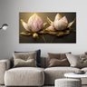 Quadro Decorativo - Flores de Lótus - Arte Moderna - 110x60cm. - 1