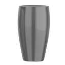Ver imagem 1 de Vaso de Fibra de Vidro Atenas g 90cm Vitrificado Grande Cinza Escuro