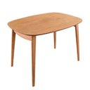 Ver imagem 1 de Mesa 110x80cm MDF Laminado Ceci Yescasa Marrom/Marromissimo
