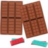 Forma Barra de Chocolate em Silicone 6 Cavidades 25cm - 4