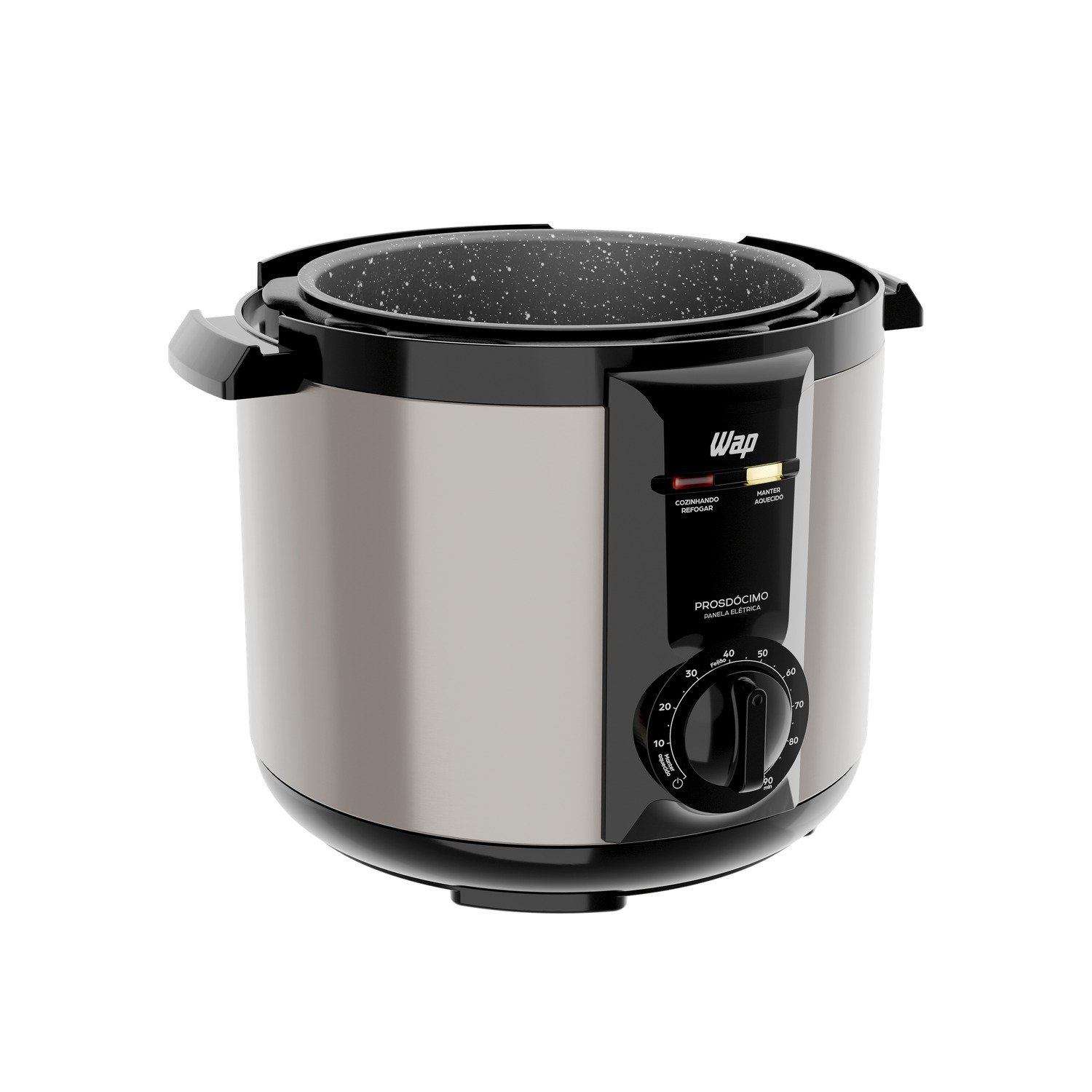 Panela de Pressão Elétrica Wap Wppe2 900w Cesto 5 Litros com Revestimento Antiaderente, Inox 127v - 3