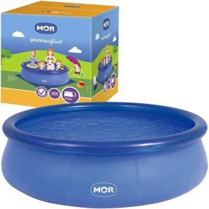 Piscina Inflável Redonda Mor 001050 2.7m X 70cm 3400l Azul