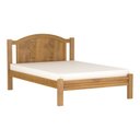 Ver imagem 1 de Cama Casal Flex Grécia Mel para Colchão 128 cm ou 138 cm Madeira Maciça Pinus - Cavazotto 1073ML