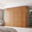 Ver imagem 1 de Guarda Roupa Casal Venus Mdf 6 Portas e 6 Gavetas Moderna Mobília