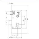 Ver imagem 3 de Fechadura Mgm Bella Externa Espelho Cromado