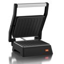 Ver imagem 1 de Elite Gourmet Panini Press Elétrica Compacta 5.5"x5.3", Grelha Antiaderente
