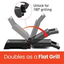 Ver imagem 6 de Elite Gourmet Panini Press Elétrica Compacta 5.5"x5.3", Grelha Antiaderente