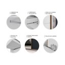 Ver imagem 5 de Guarda Roupa Casal 2 Portas de Correr C/ Espelho 100% Mdf Cor:olmo