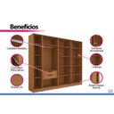 Ver imagem 4 de Quarto Modulado Casal 4 Peças Liga QM37 Canela Kappesberg