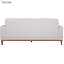 Ver imagem 6 de Sofa 2 Lugares 160 cm Crons Linho Bege Vazzano
